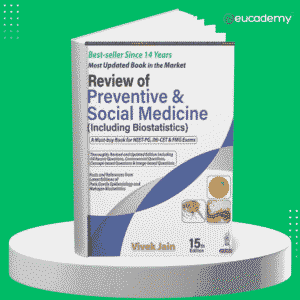 Vivek Jain's Review of Preventive & Social Medicine (Including Biostatistics) 15th Edition